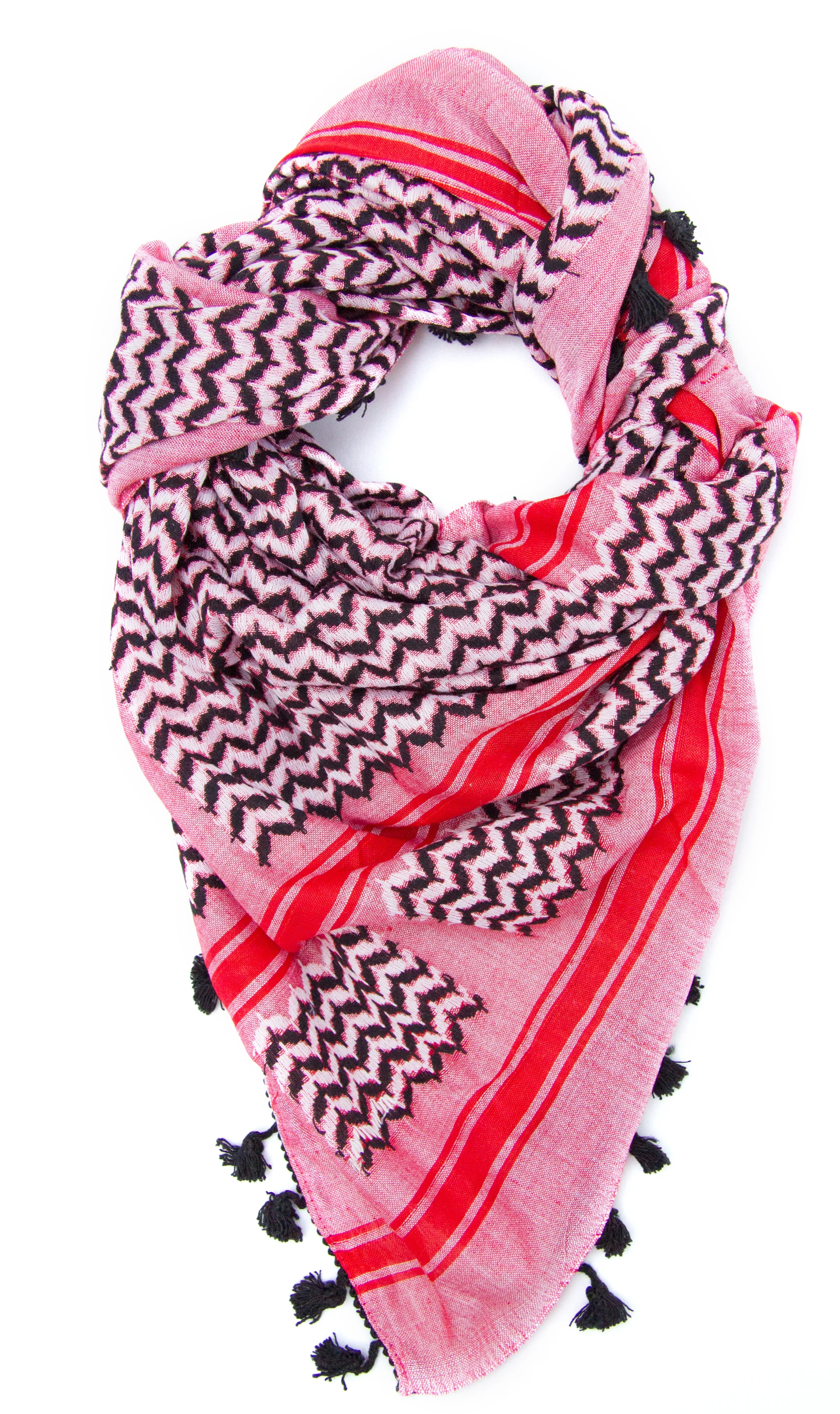 Amal Pink Hirbawi® Kufiya - Image 5